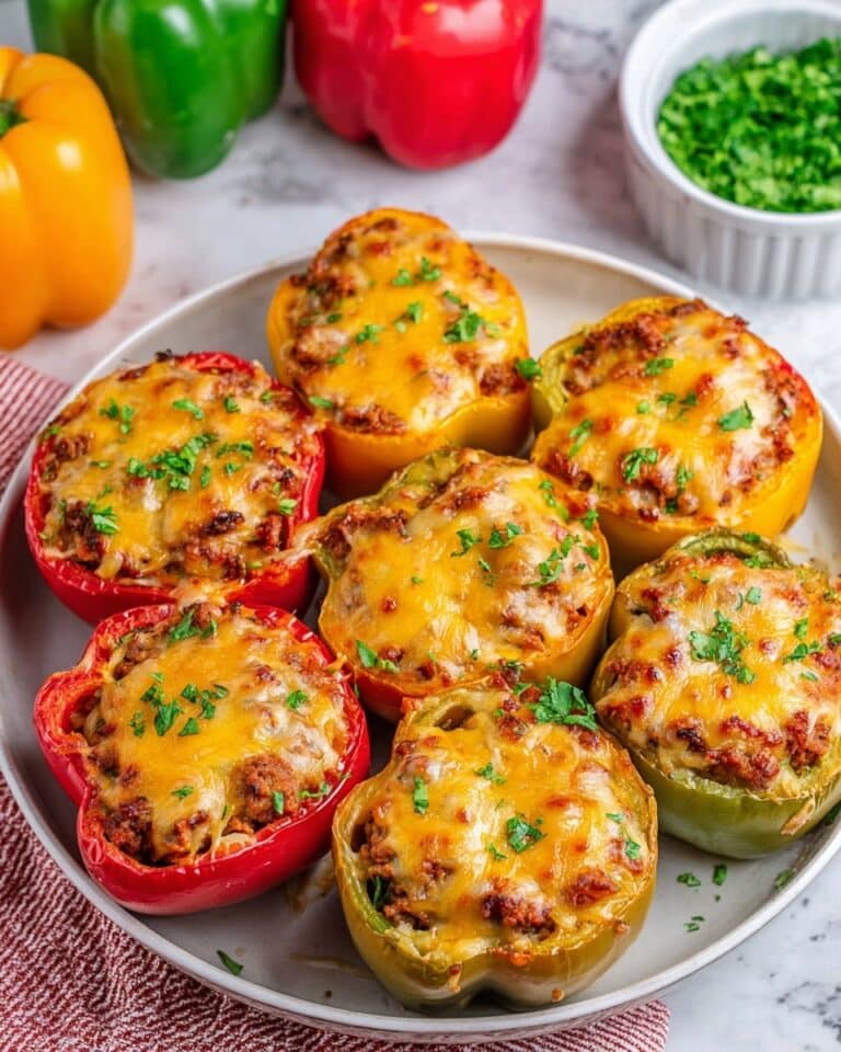 Easy Stuffed Bell Peppers Recipe