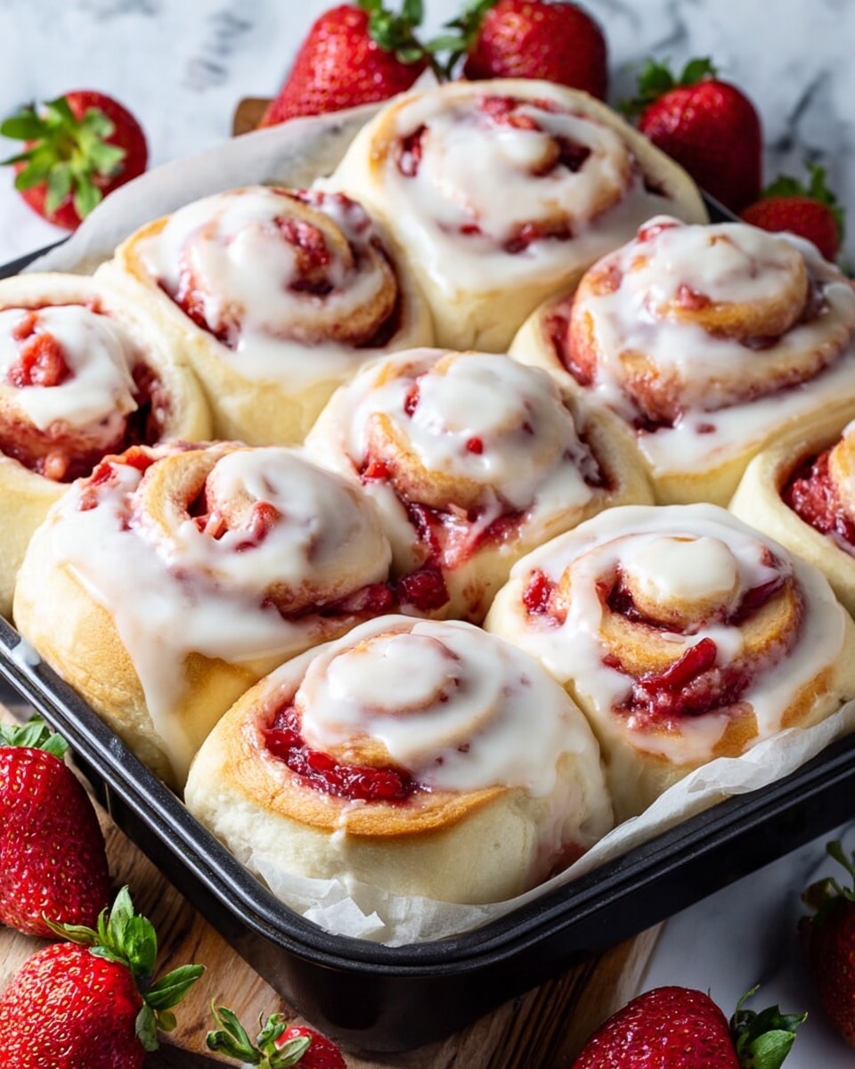 Strawberry Cheesecake Rolls Recipe