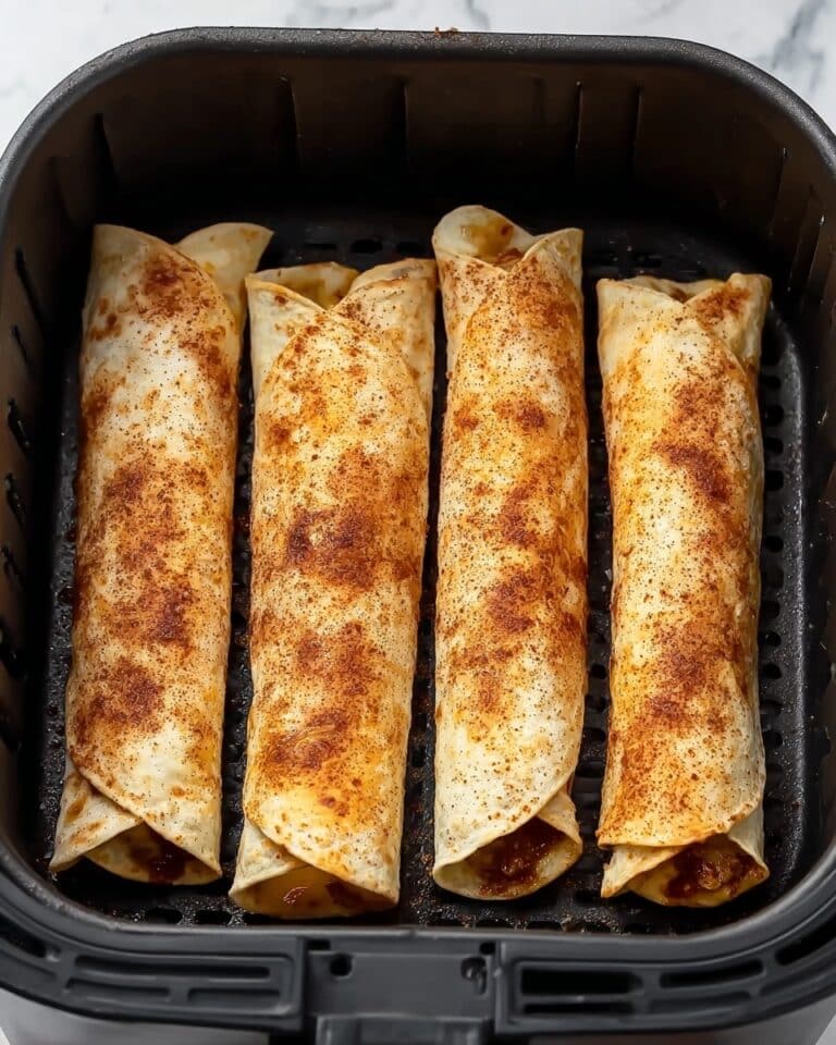 Air Fryer Apple Pie Taquitos Recipe