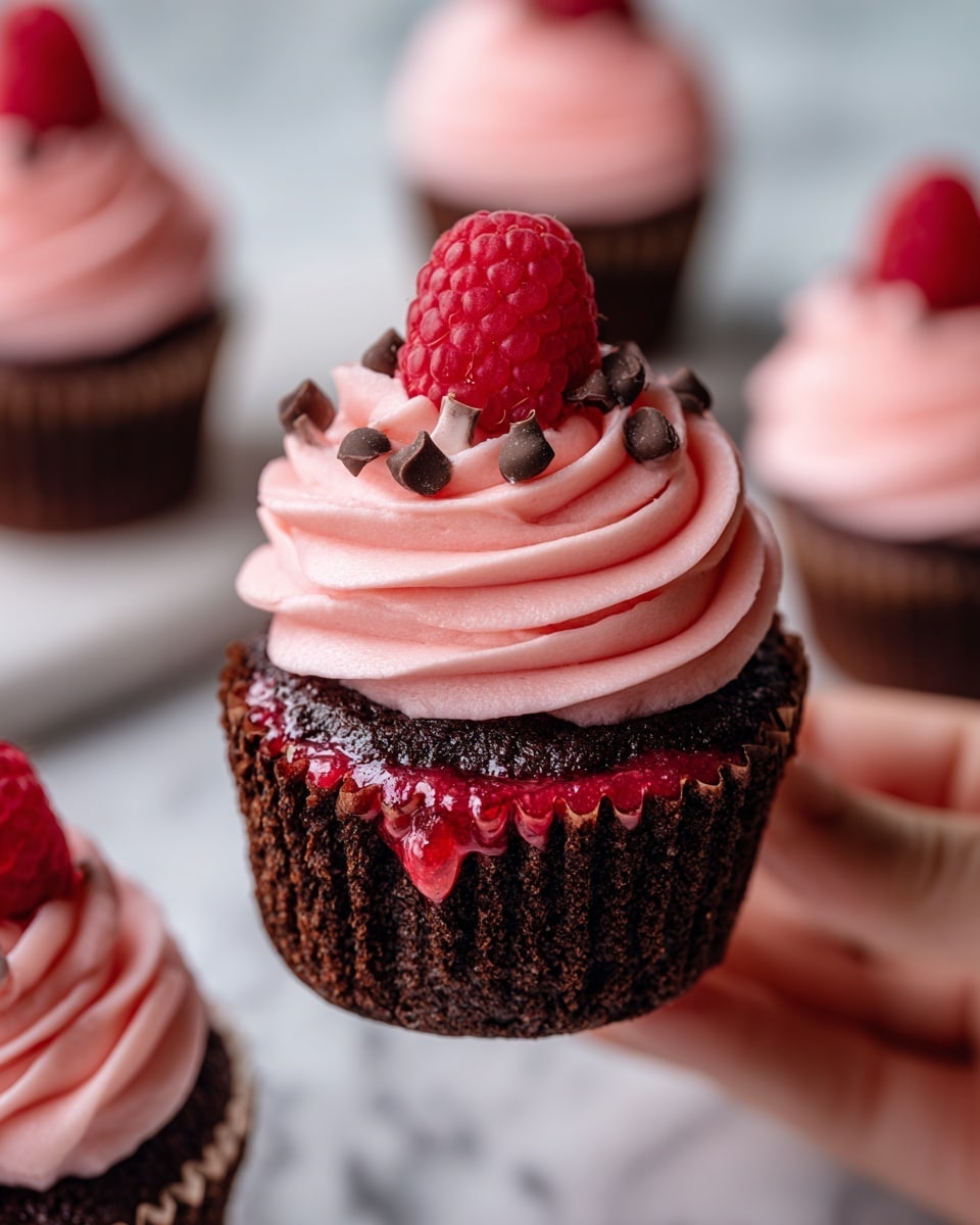 Decadent Raspberry Chocolate Lava Cupcakes You’ll Adore Recipe