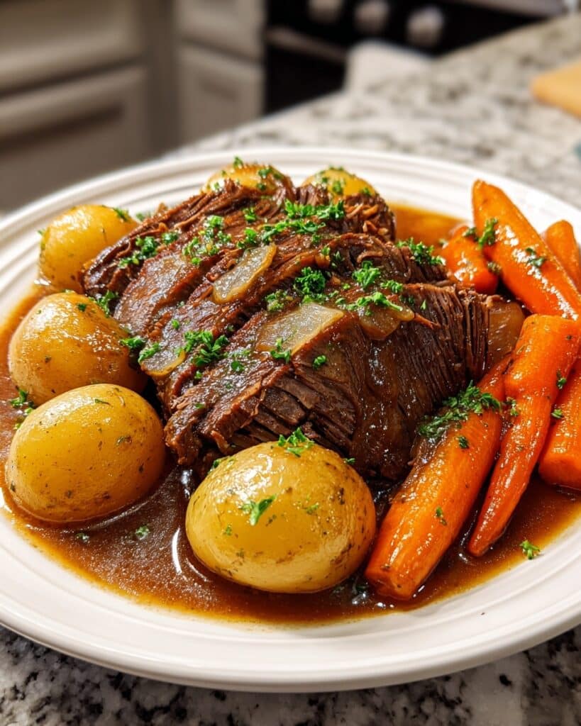 5-Star Slow Cooker Pot Roast Recipe