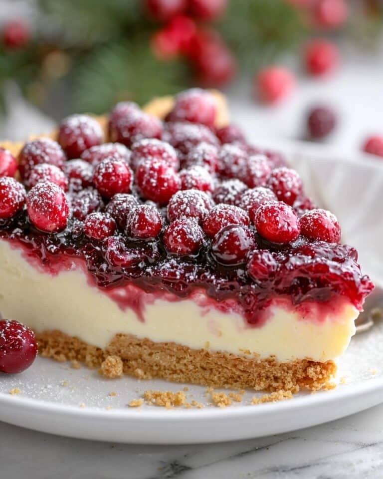 Cranberry Cheesecake Pie: A Perfect Fall Dessert Recipe