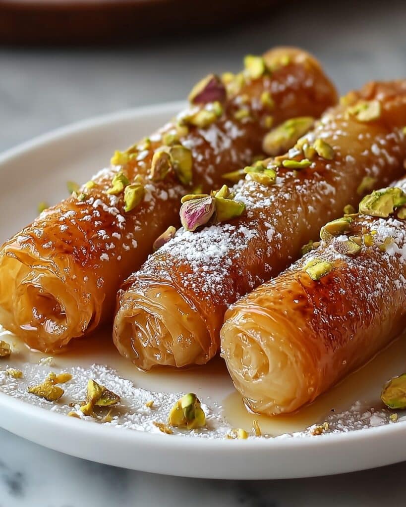 Moroccan Honey and Almond Cigars Recipe