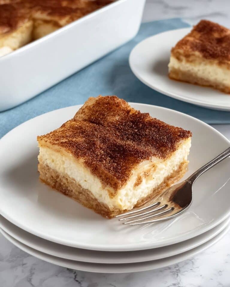 Easy Churro Cheesecake Bars Recipe