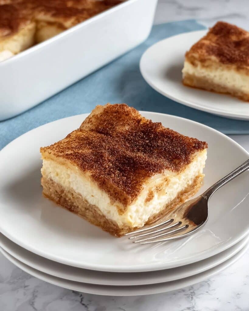 Easy Churro Cheesecake Bars Recipe