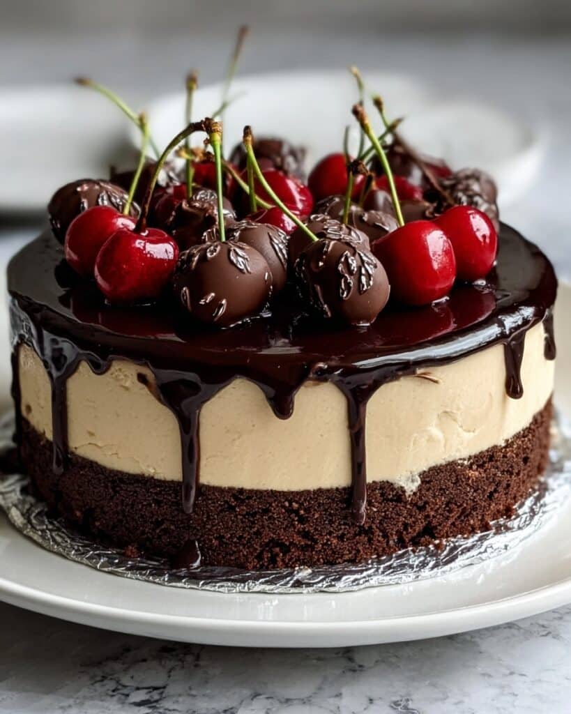 Decadent Black Forest Cheesecake Recipe