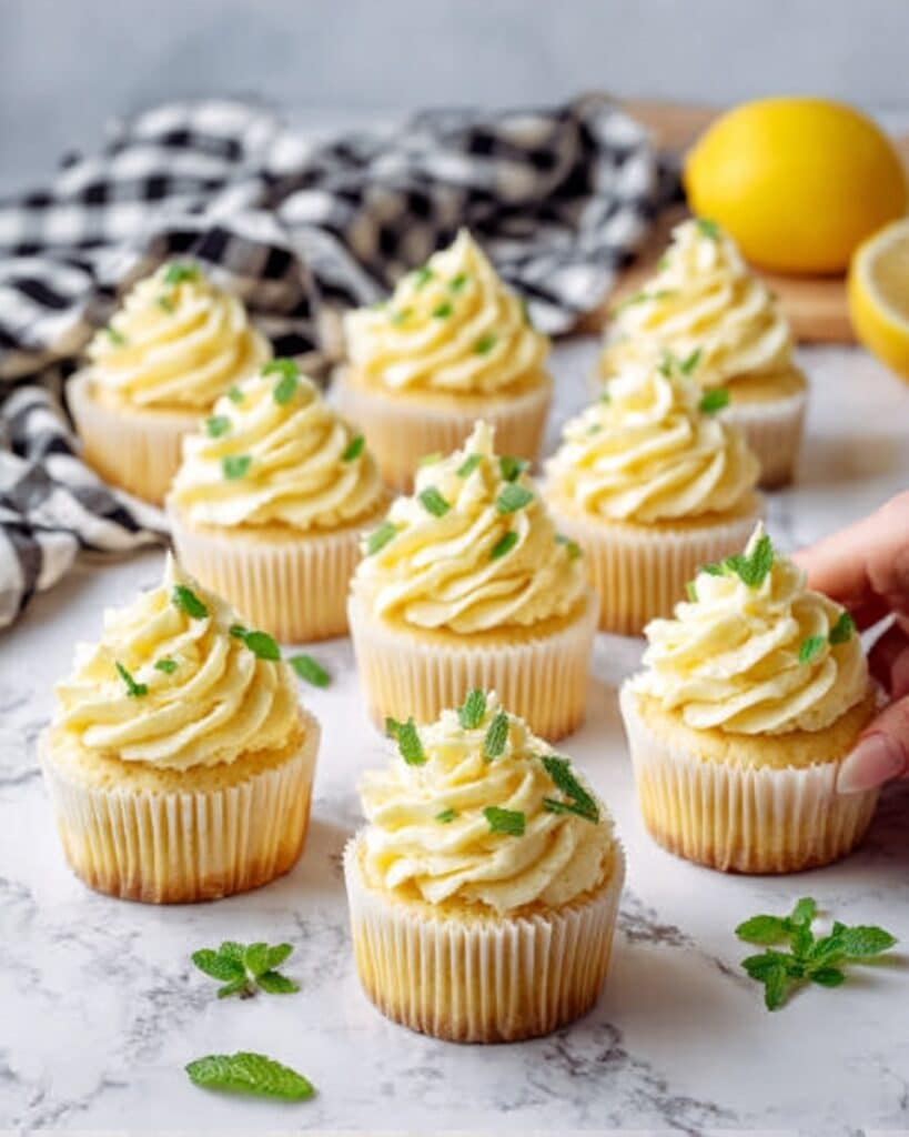 The Delightful Lemon Basil Olive Oil Cupcakes Recipe