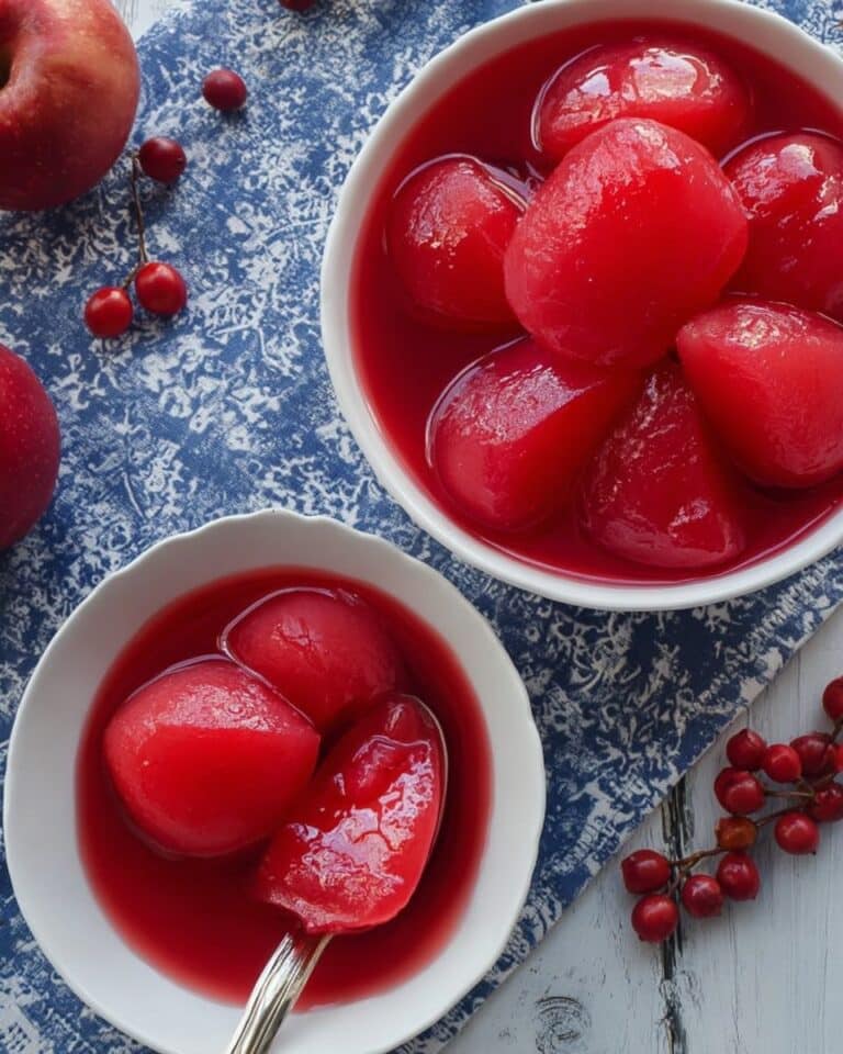 Red Hot Cinnamon Apples Recipe