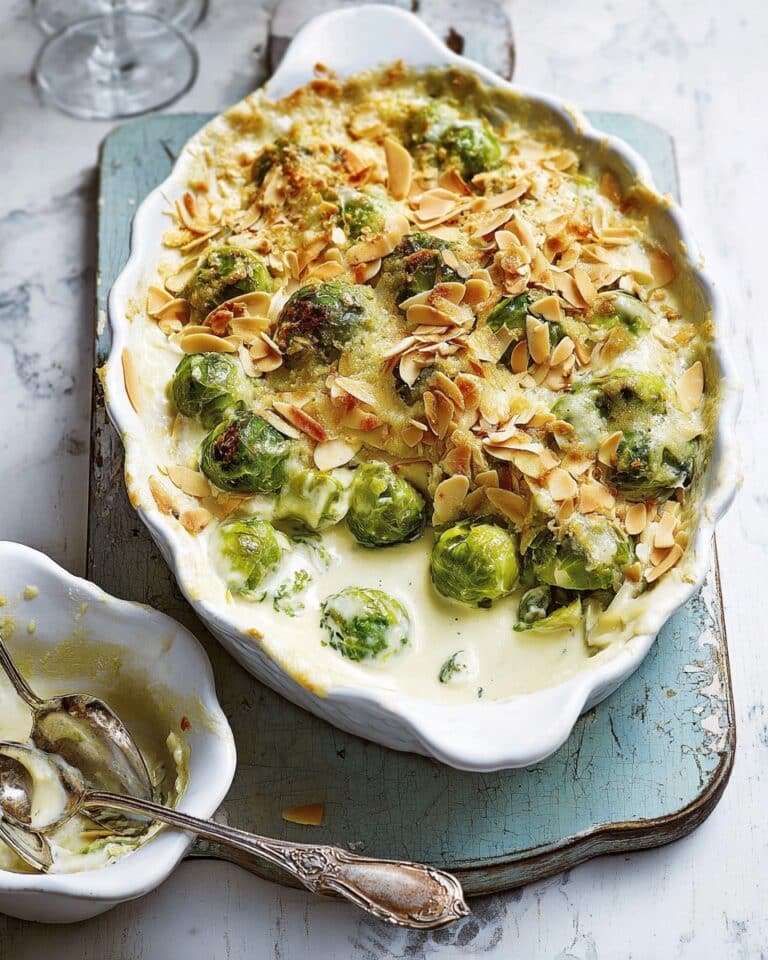 Brussels Sprout Gratin Recipe