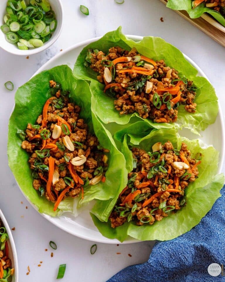 Thai Chicken Lettuce Wraps Recipe