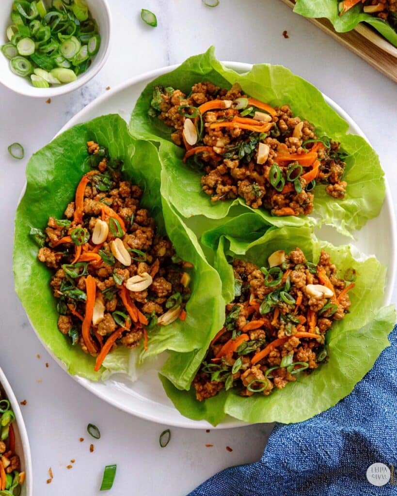 Thai Chicken Lettuce Wraps Recipe