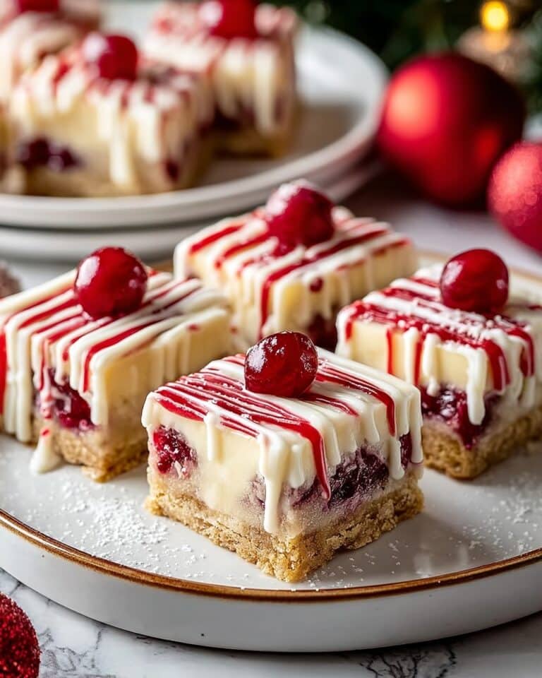 Christmas Cherry Bars Recipe