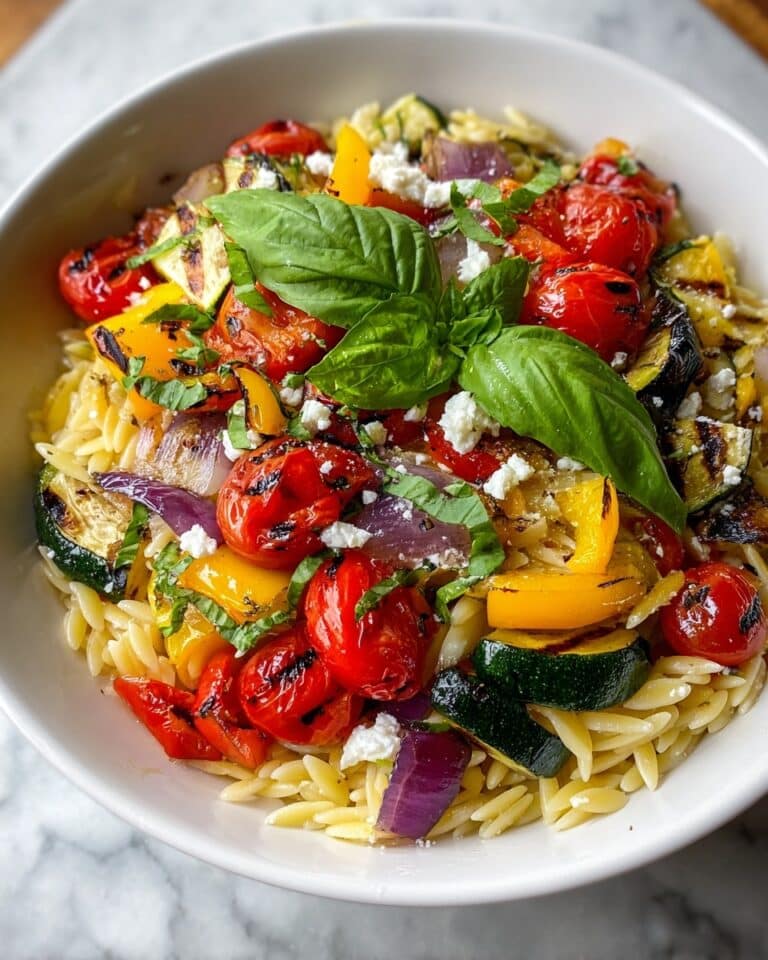 Roasted Vegetable Orzo Recipe