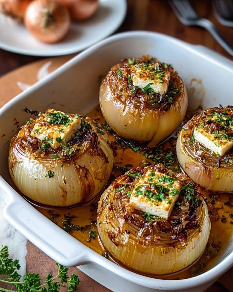 Greek Stuffed Onions Recipe