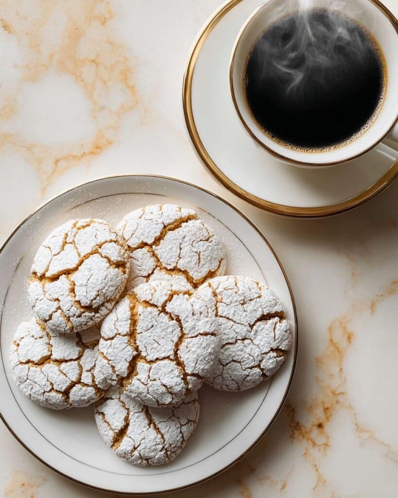 Cinnamon Coffee Crinkles Recipe