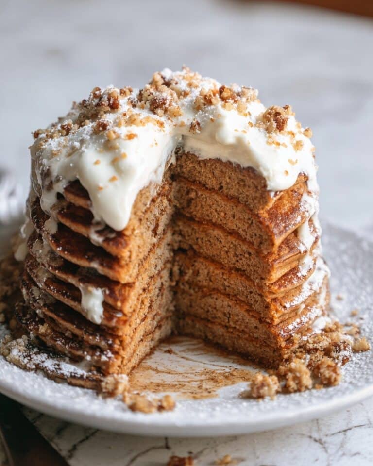 Gingerbread Pancakes with Spiced Syrup Recipe