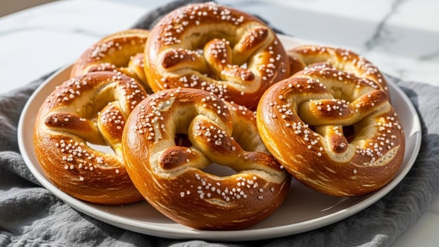 Easy Homemade Soft Pretzels Recipe