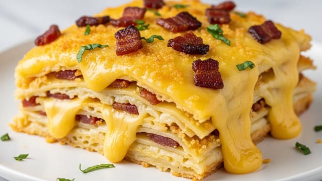 Spicy Southern Cheesy Chicken Spaghetti Casserole Recipe