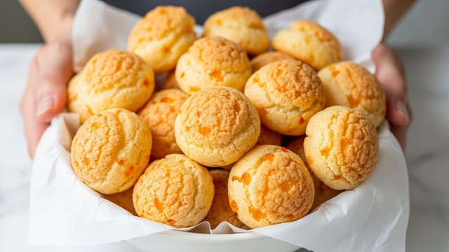 Keto Cheese Puffed Snacks Recipe