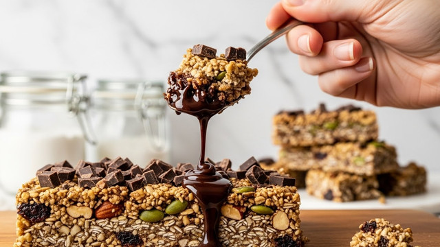 No-Bake Granola Bars Recipe
