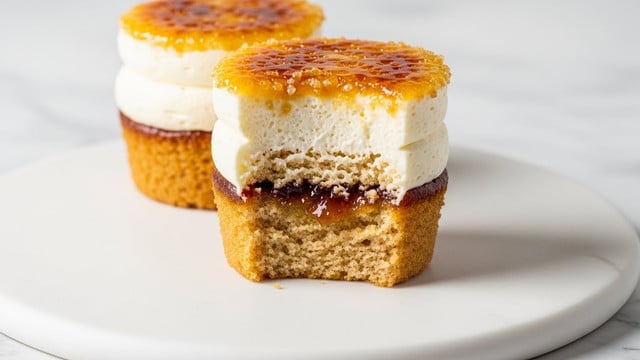 Delicious Vanilla Bean Crème Brûlée Cheesecake Recipe