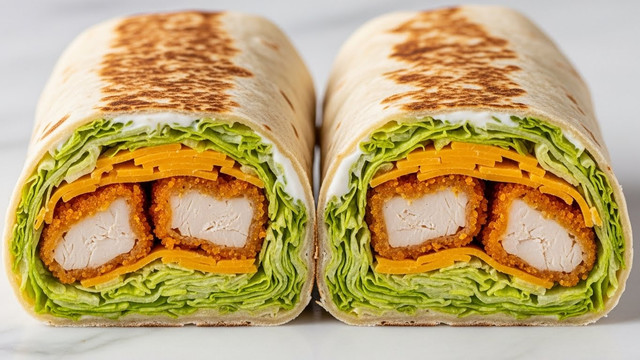Crispy Chicken Ranch Snack Wrap Recipe