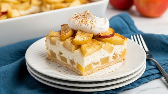 Apple Cinnamon Cottage Cheese Bake Recipe