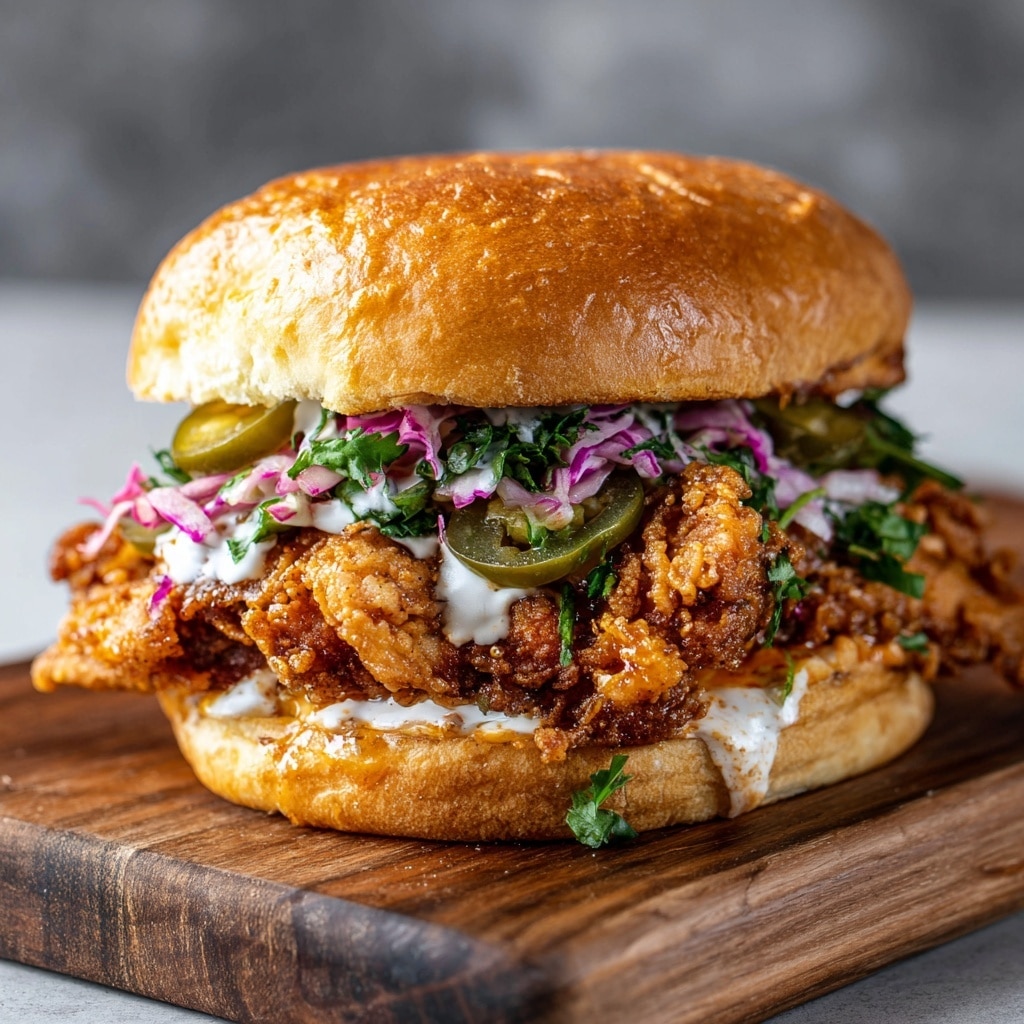 Spicy Crispy Chicken Sandwich Recipe - Recipe Image