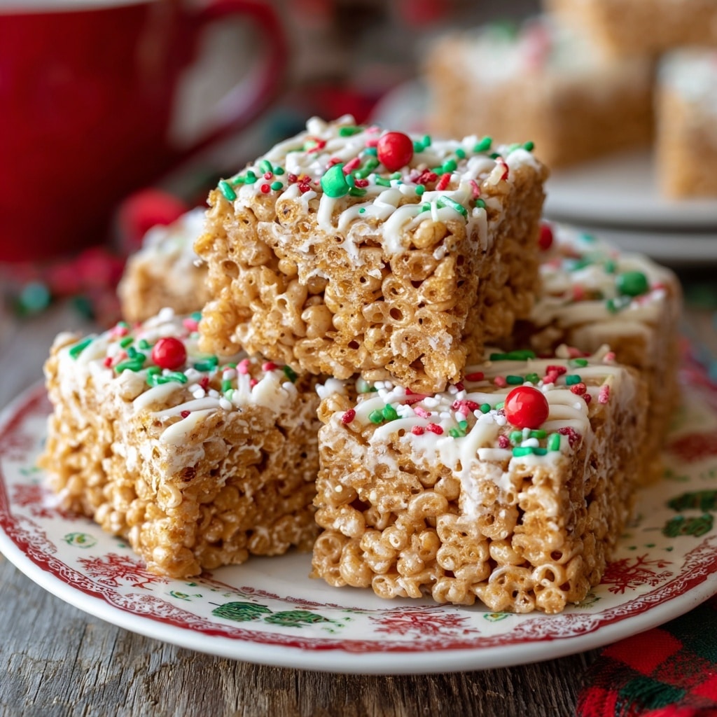 Christmas Cookie Bars Recipe - Recipe Image