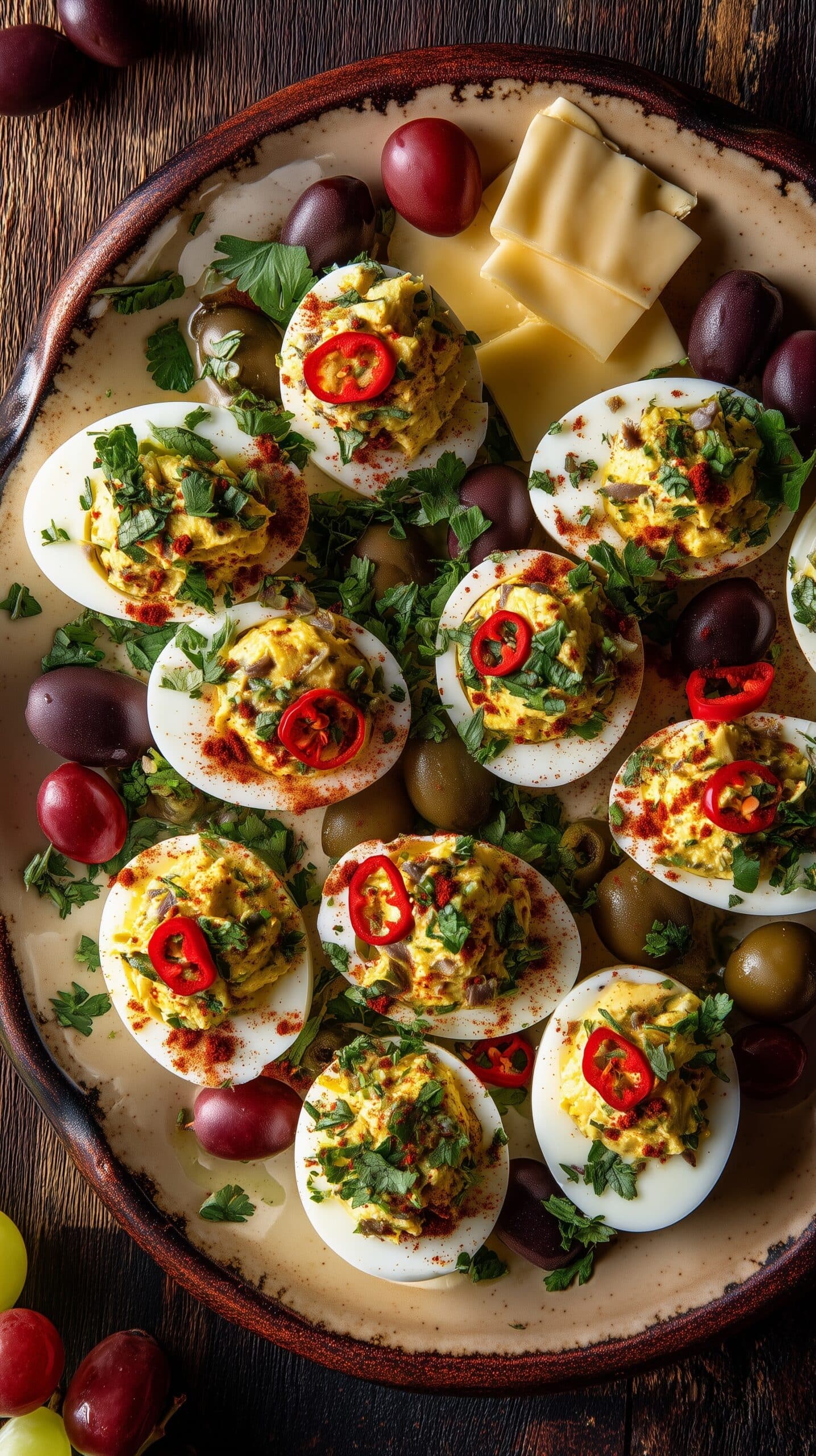 Deviled Eggs with Mayonnaise, Mustard, and Smoked Paprika Recipe - Recipe Image