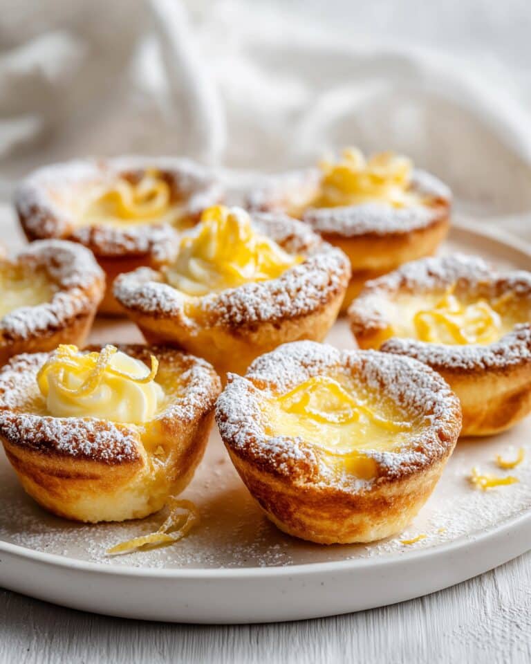 Baby Lemon Impossible Pies Recipe