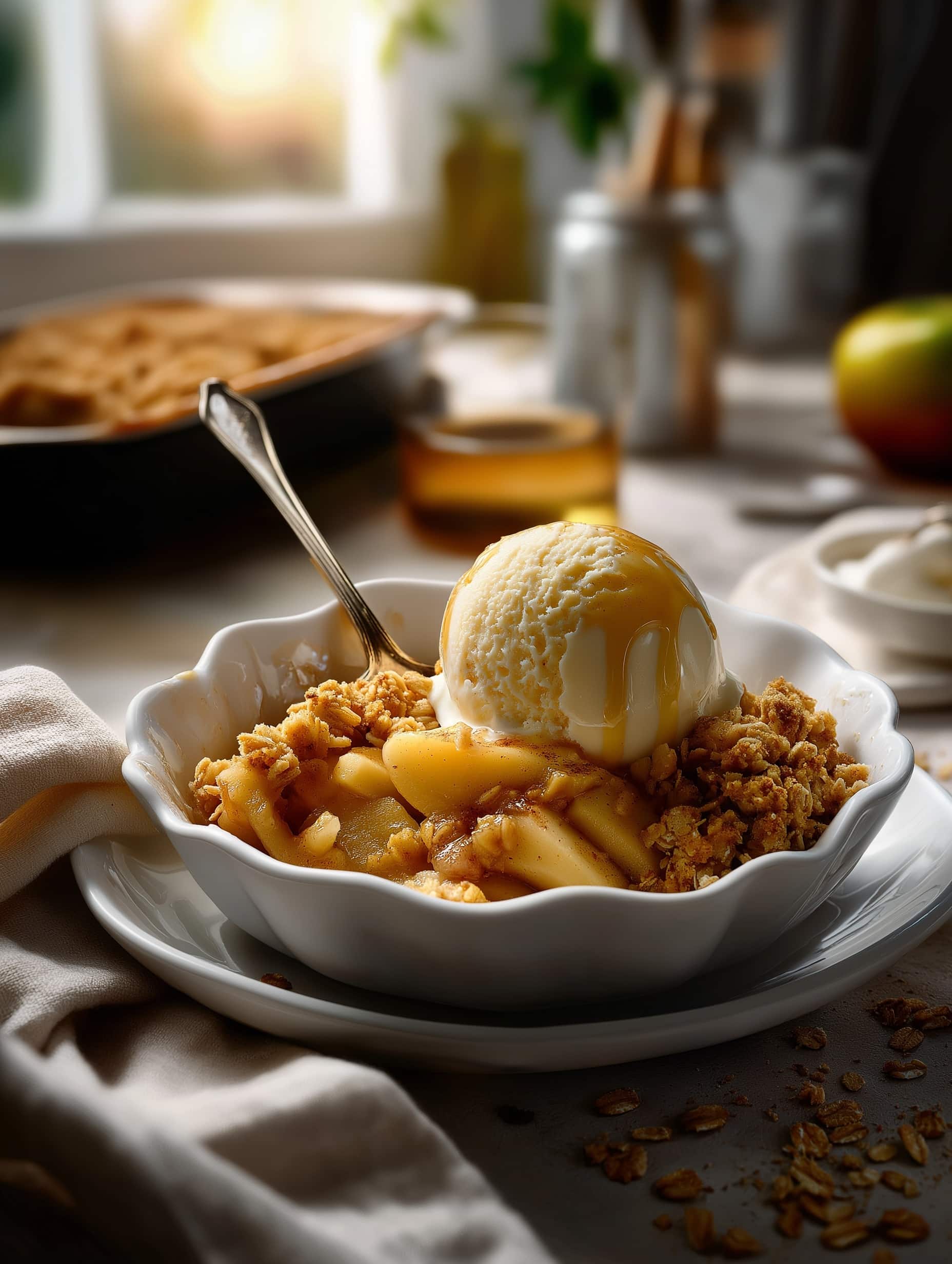 Pear Ginger Crisp Recipe - Recipe Image
