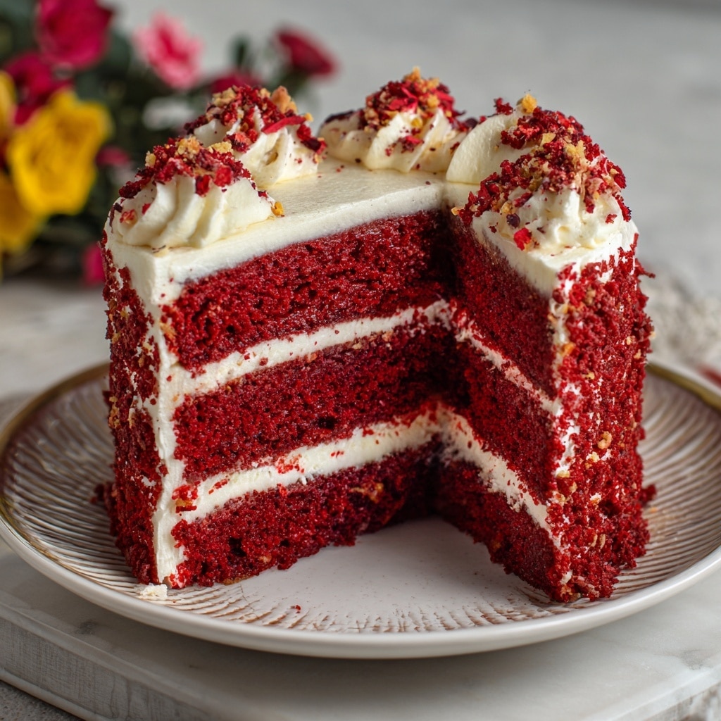 Red Velvet Earthquake Cake Recipe - Recipe Image