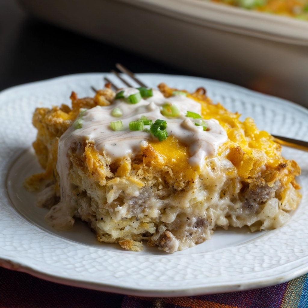 Copycat Cracker Barrel Hashbrown Casserole Recipe - Recipe Image