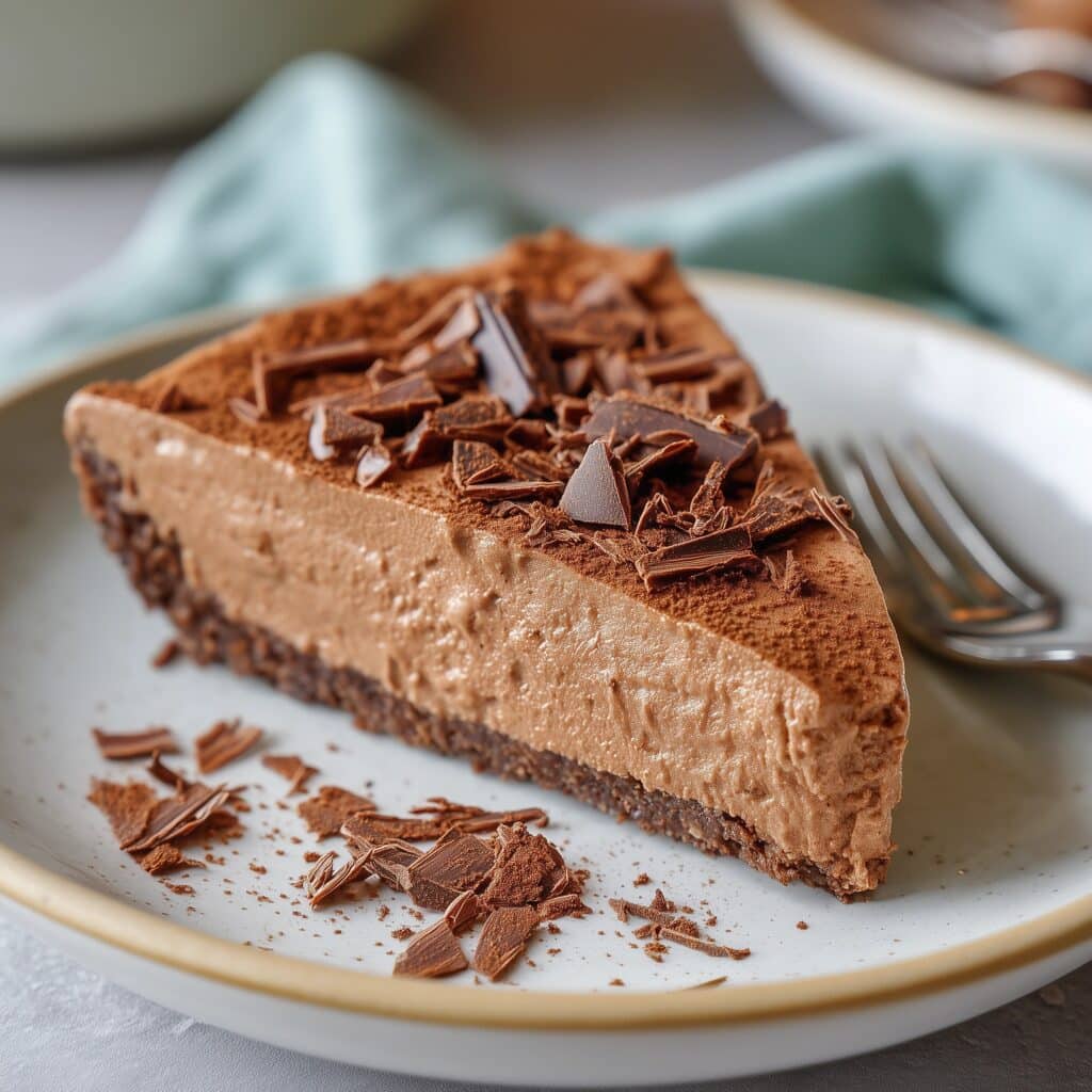 Chocolate Pie with Rich Dark Chocolate Filling Recipe