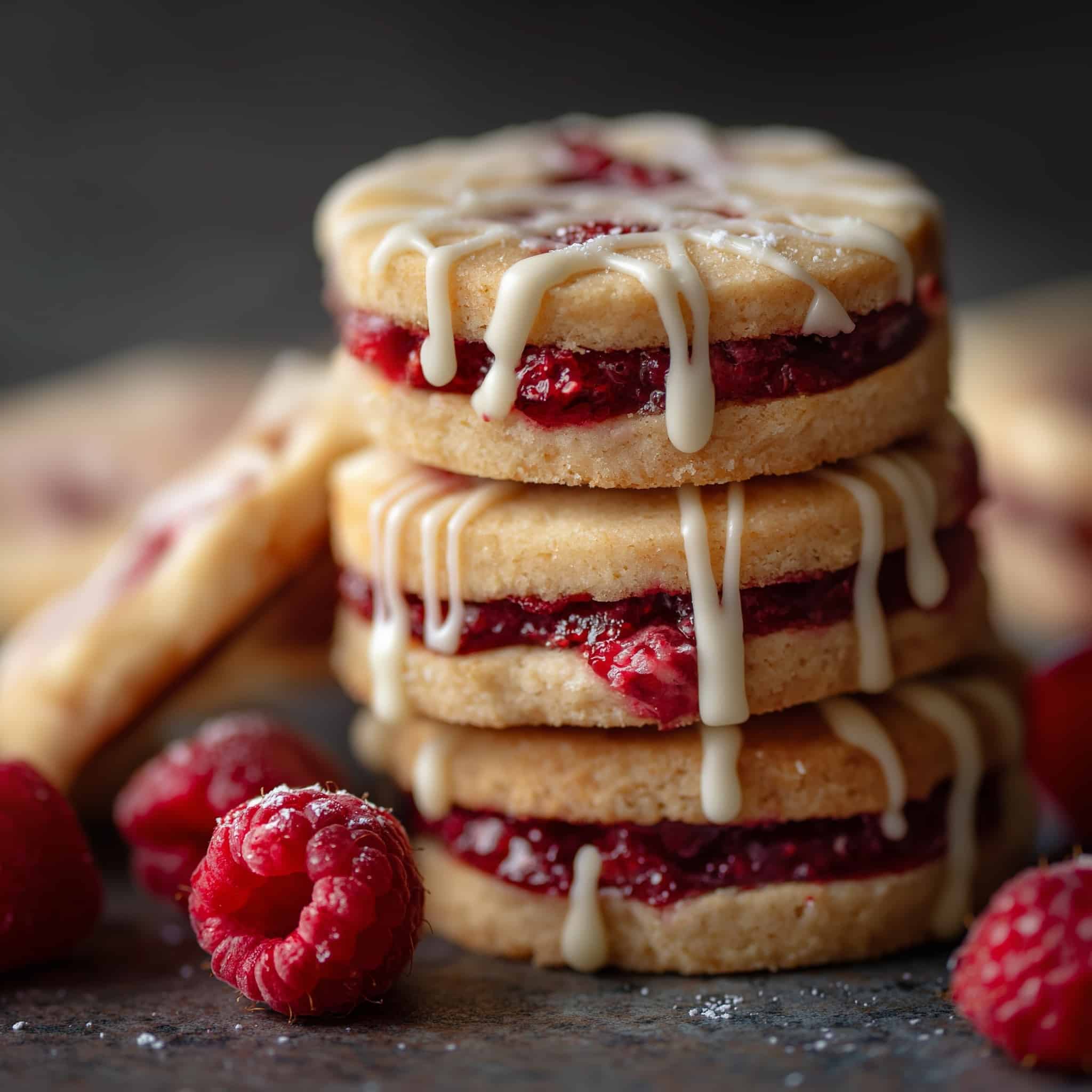 Raspberry Lemon Cookies Recipe - Recipe Image