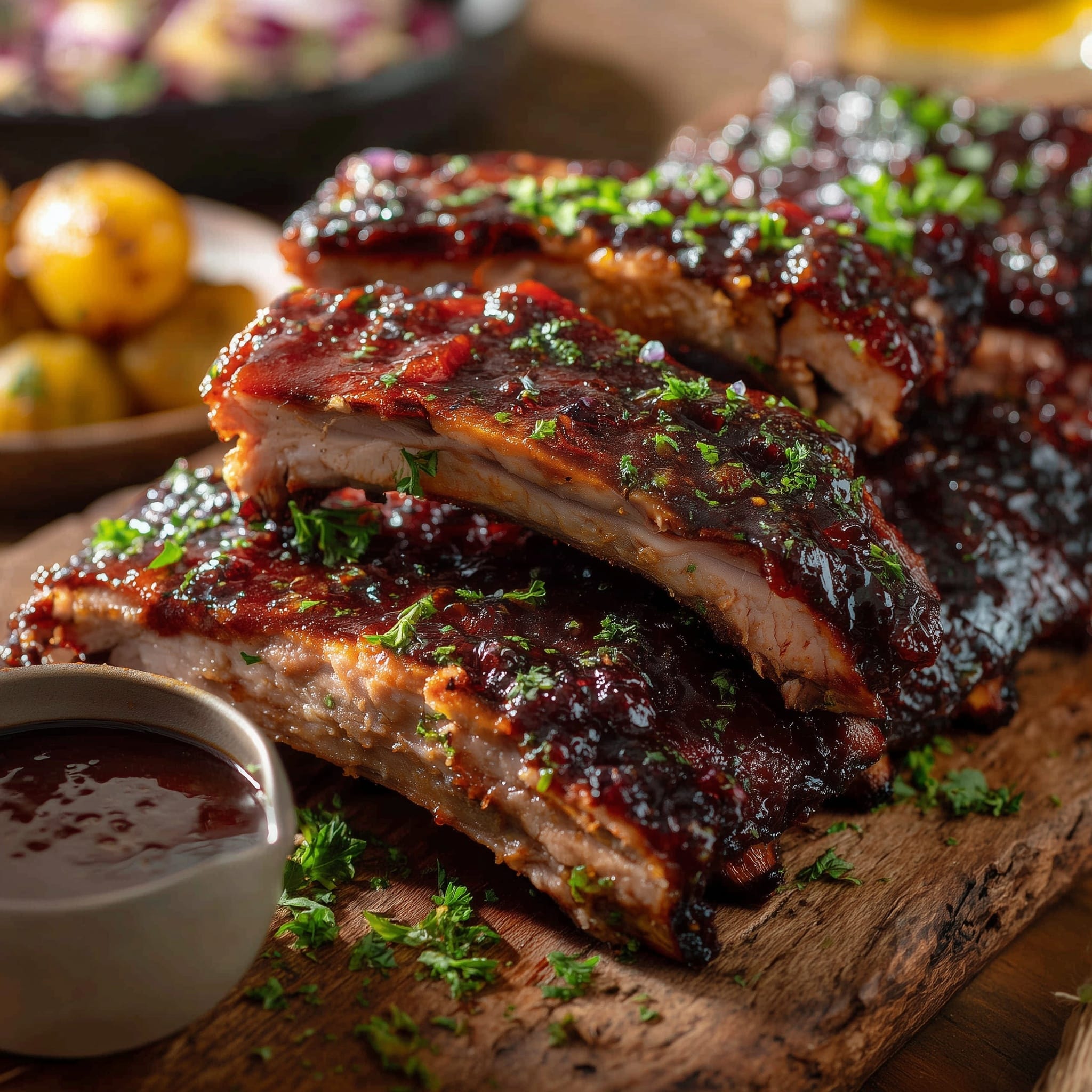 Slow Cooker BBQ Baby Back Ribs Recipe - Recipe Image