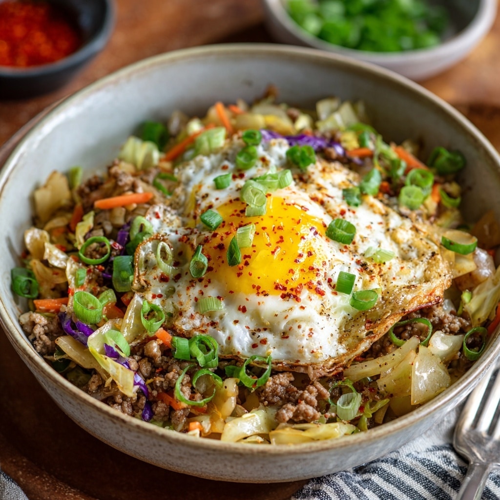 Crockpot Egg Roll In A Bowl Recipe - Recipe Image