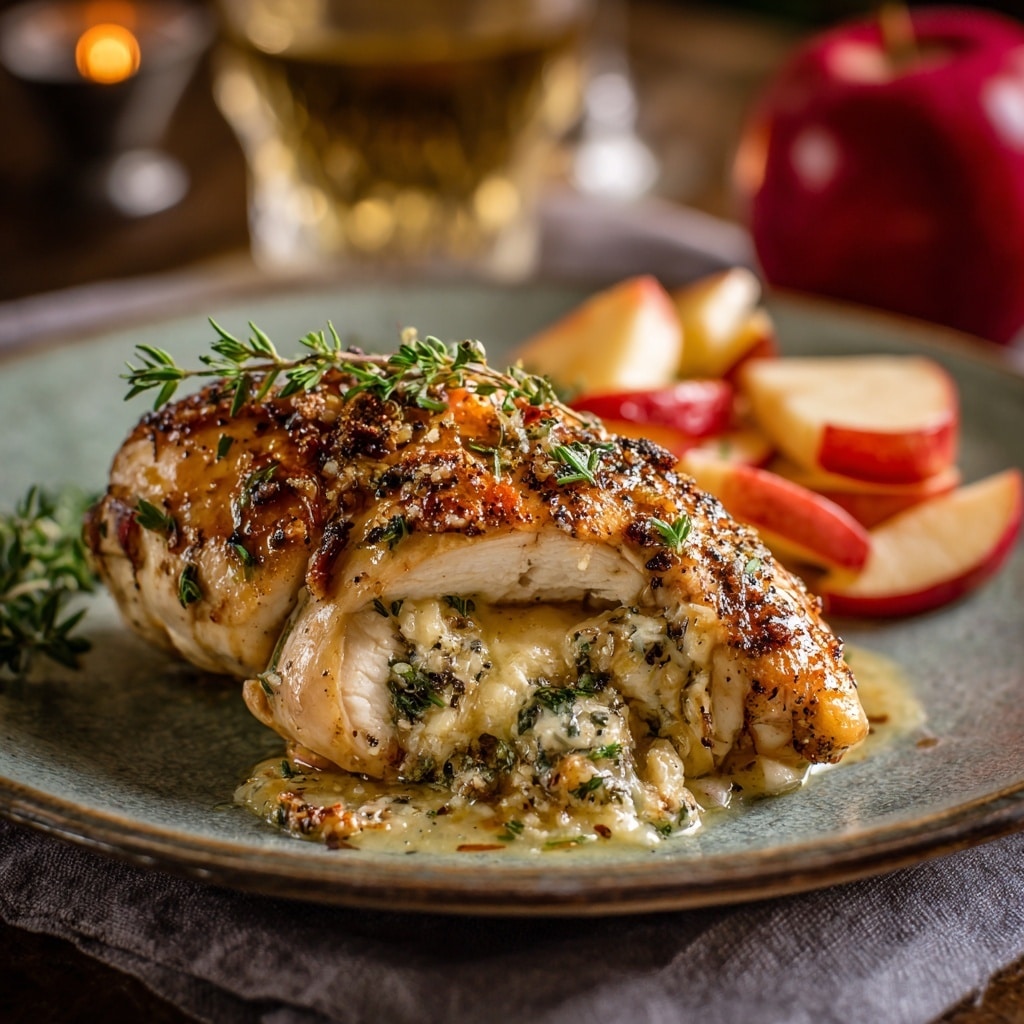 Apple and Brie Stuffed Chicken Breast Recipe