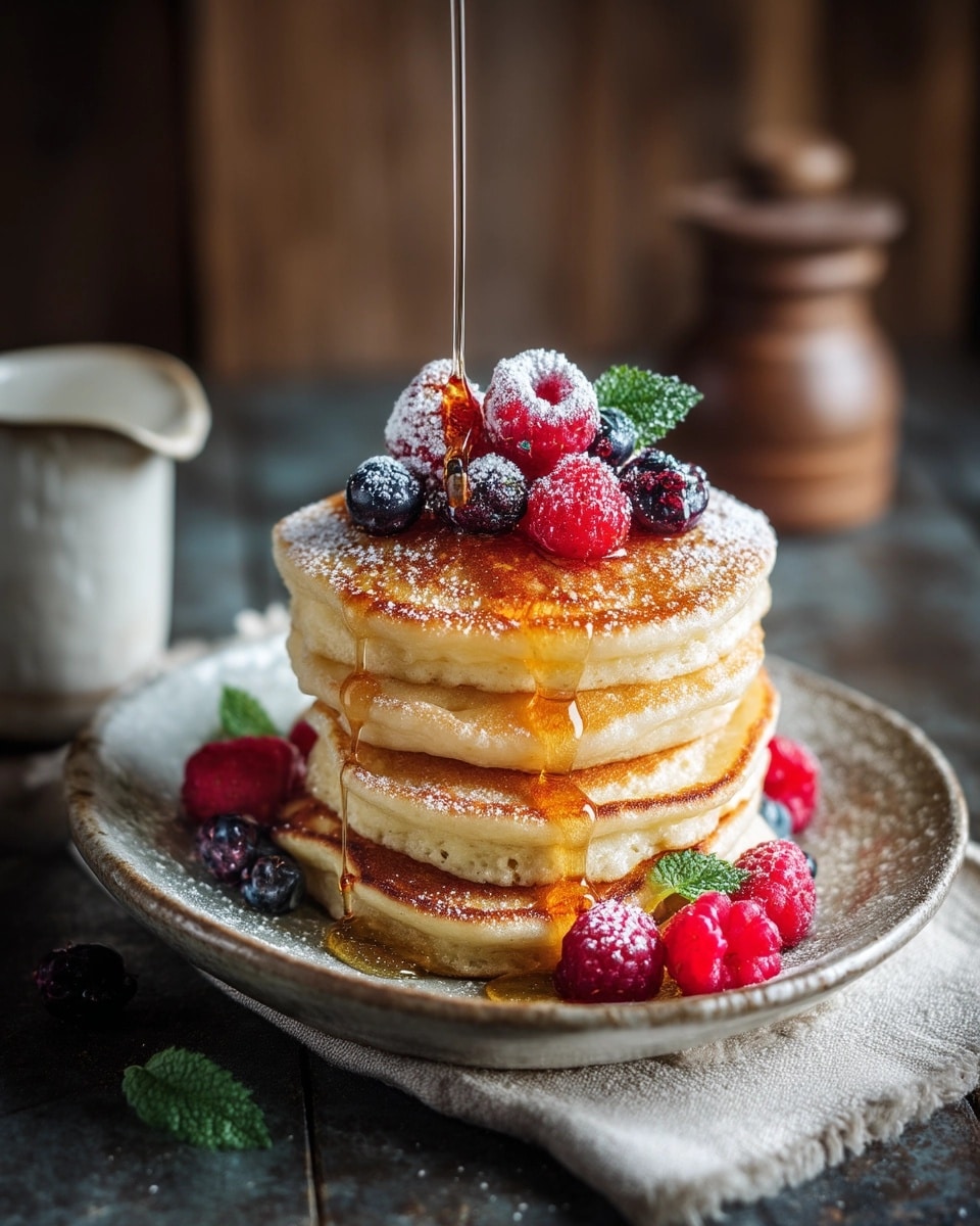 Old-Fashioned Pancakes Recipe - Recipe Image