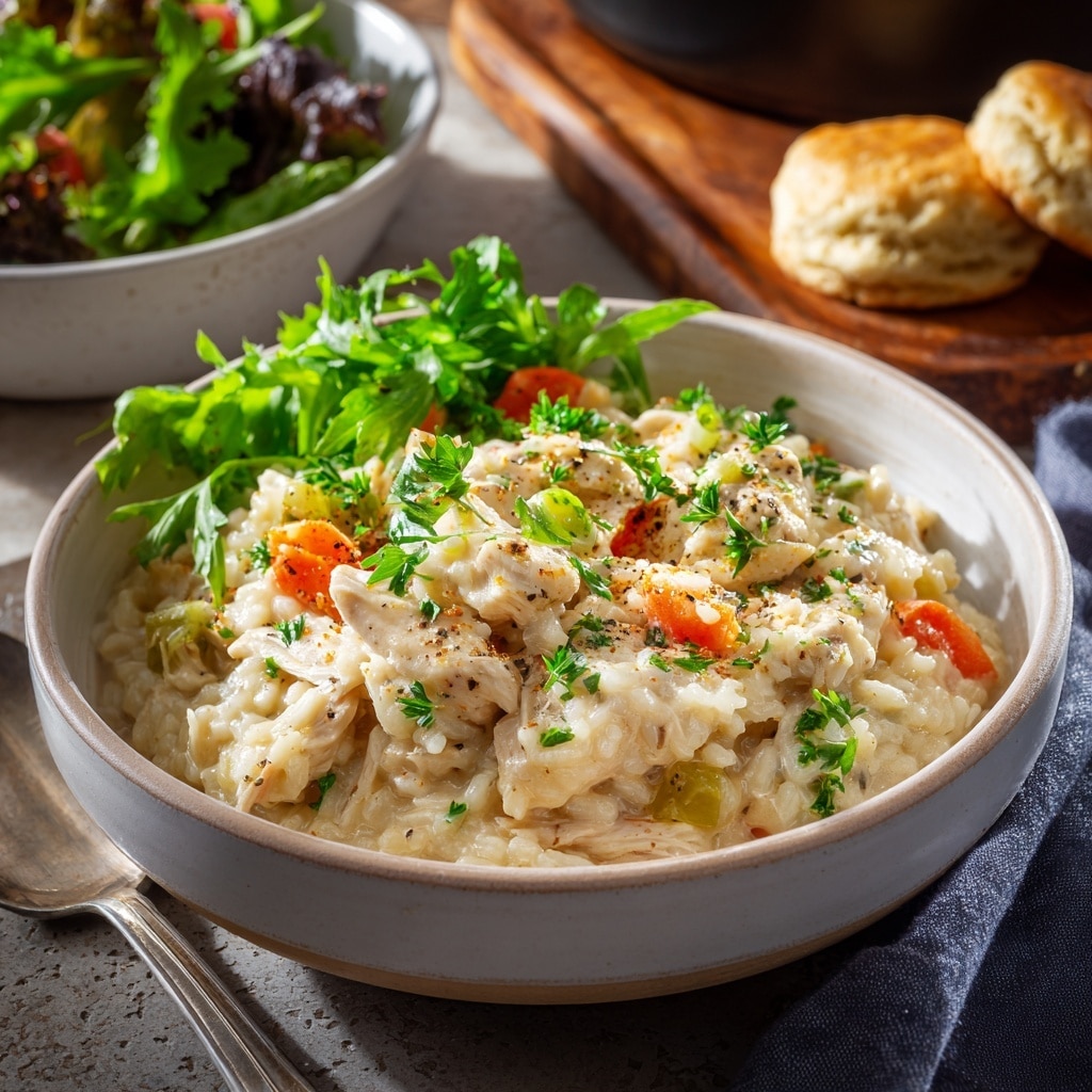 Creamy Chicken and Rice Soup Recipe