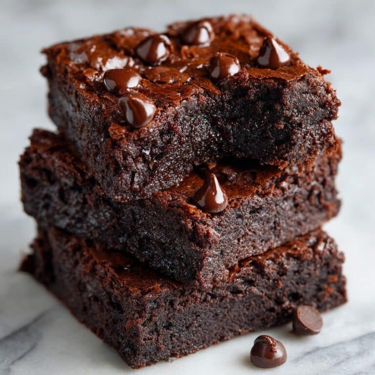 Triple Chocolate Cake Mix Brownie Bars Recipe