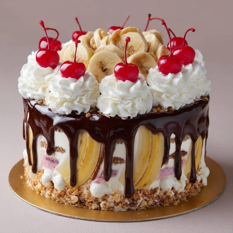 Banana Split Cake Recipe