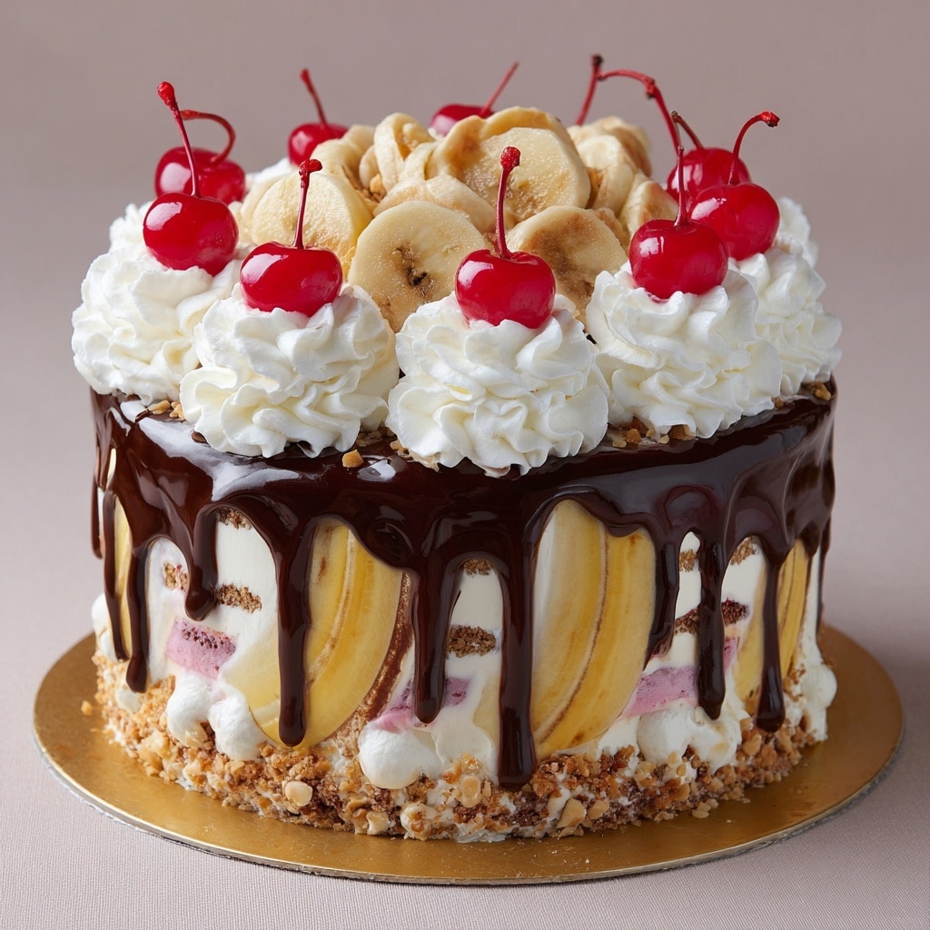 Banana Split Cake Recipe