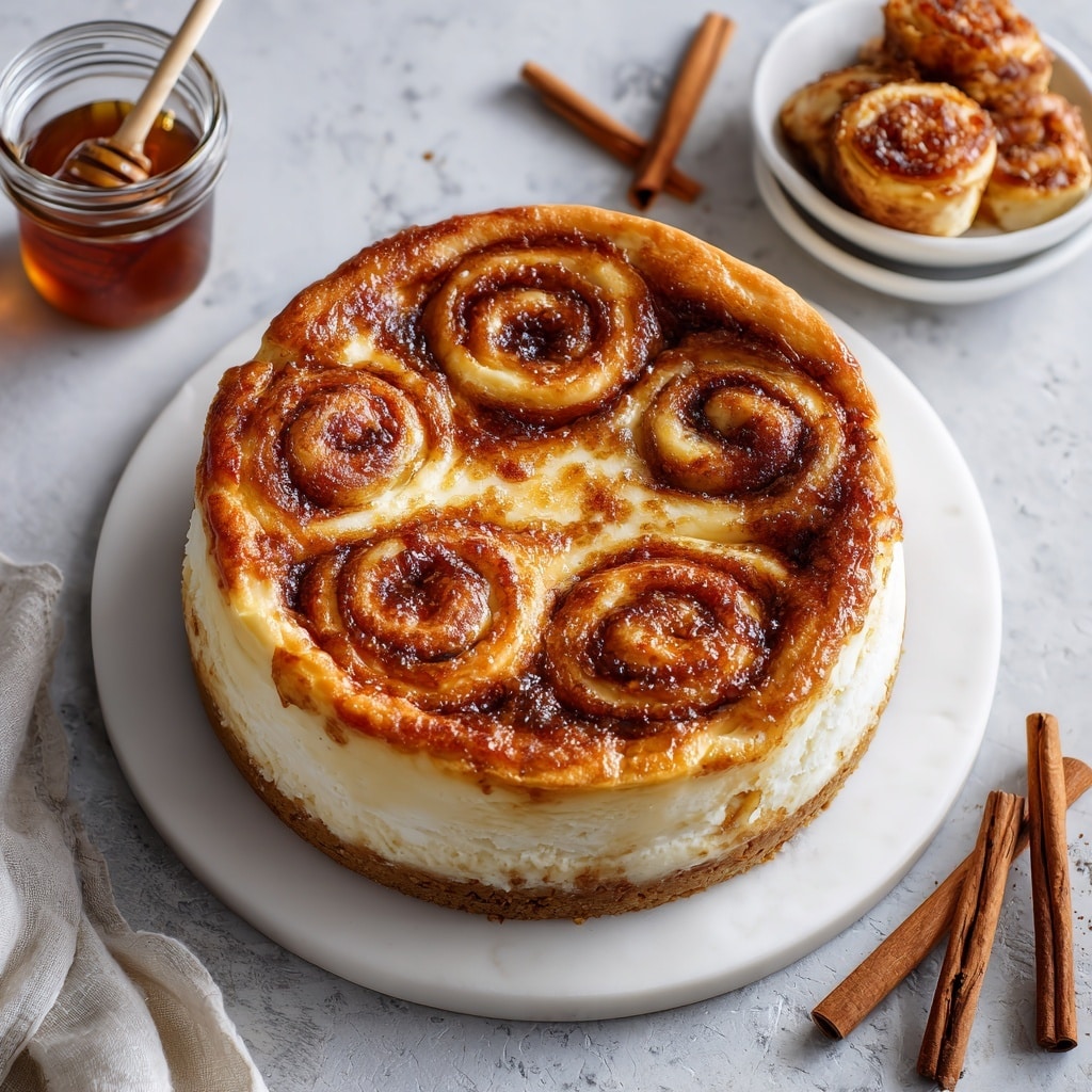 Baked Apple Cinnamon Cheesecake Recipe - Recipe Image