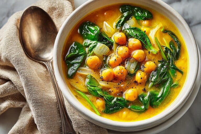 Moroccan Chickpea Soup Recipe