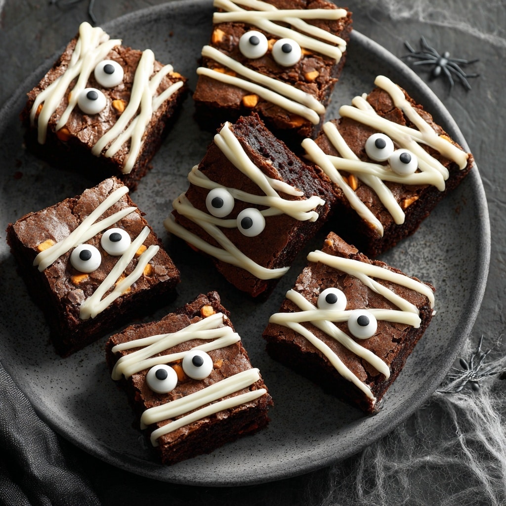 Spooky Eyeball Fudge Brownies Recipe