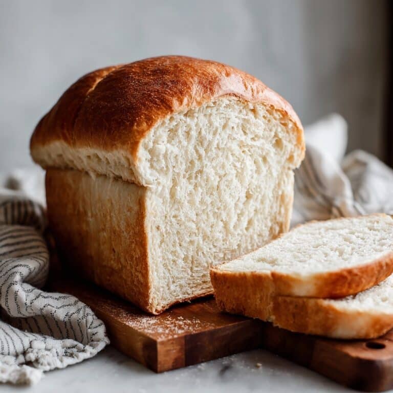 Soft and Fluffy Sandwich Bread Recipe