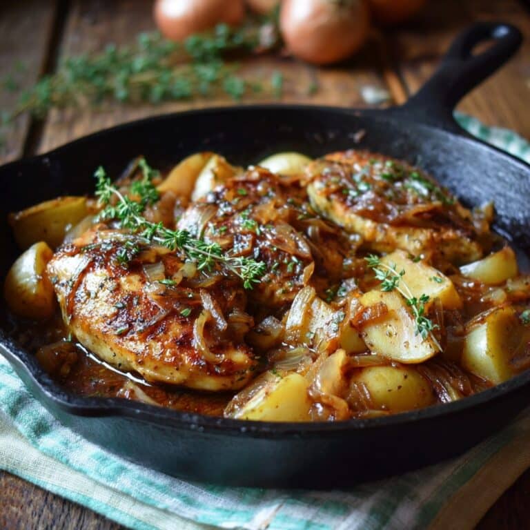 Chicken Normandy (French Apple Cider Chicken) Recipe