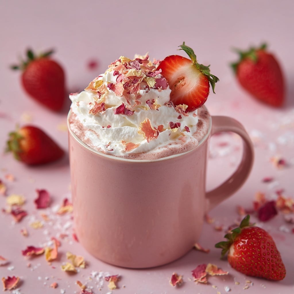 Raspberry Hot Chocolate (Real Fruit!) Recipe - Recipe Image